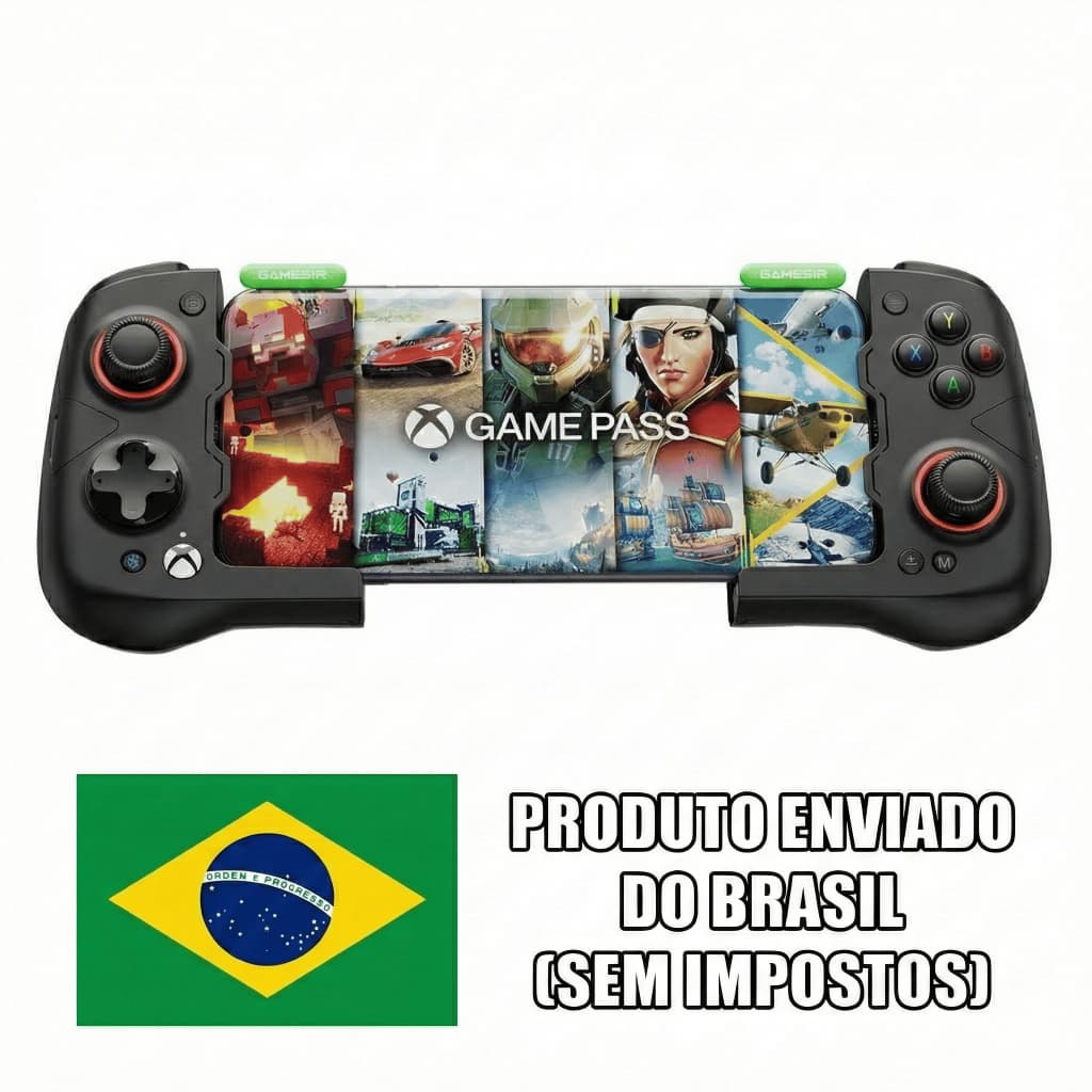 Controle Gamesir X4 Aileron com Bluetooth + Case