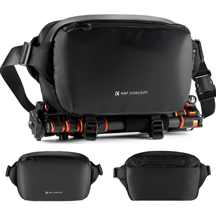 Bolsa K&f Fotográfica Dslr Ombro C/ Divisórias P/ Drones 10l