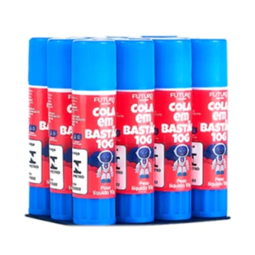 Kit cola em bastão 12 unidades 10g.