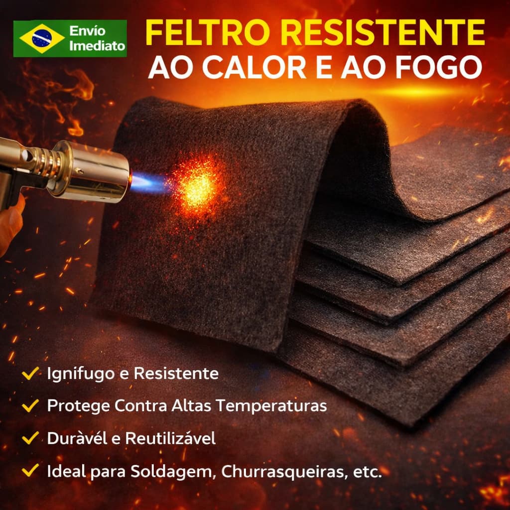 Cobertor Protetor De Soldagem Futuro , Feltro De Fibra De Carbono Preto De , De Alta Temperatura
