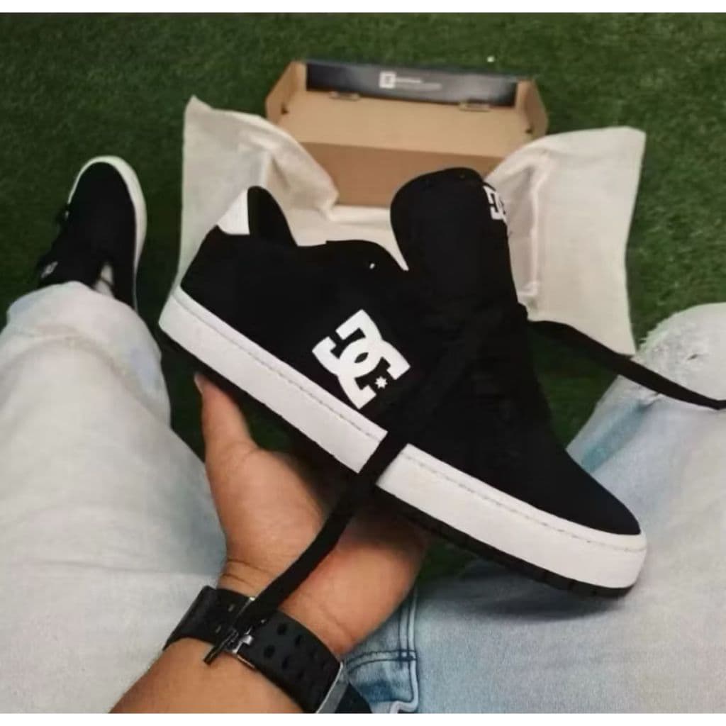 Tenis Masculino Casual Tênis DC Shoes Caminhada Macio e leve Skatistas