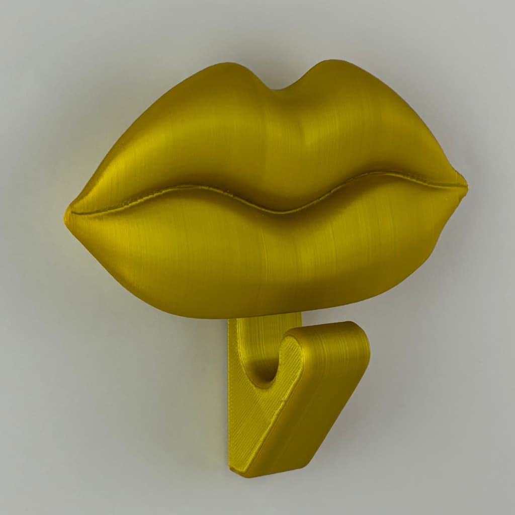 Gancho Boca Parede Harmonização Labios Clínica Decoração Consultório Dentista Estética Preenchimento