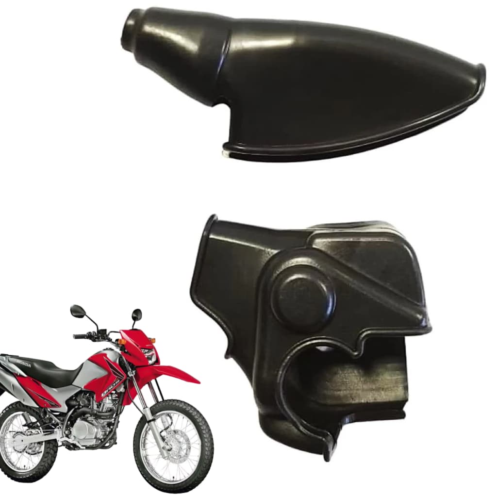 Capa Manete de Freio E  Manete de Embreagem  NXR 160 BROS XRE 190 XRE 300