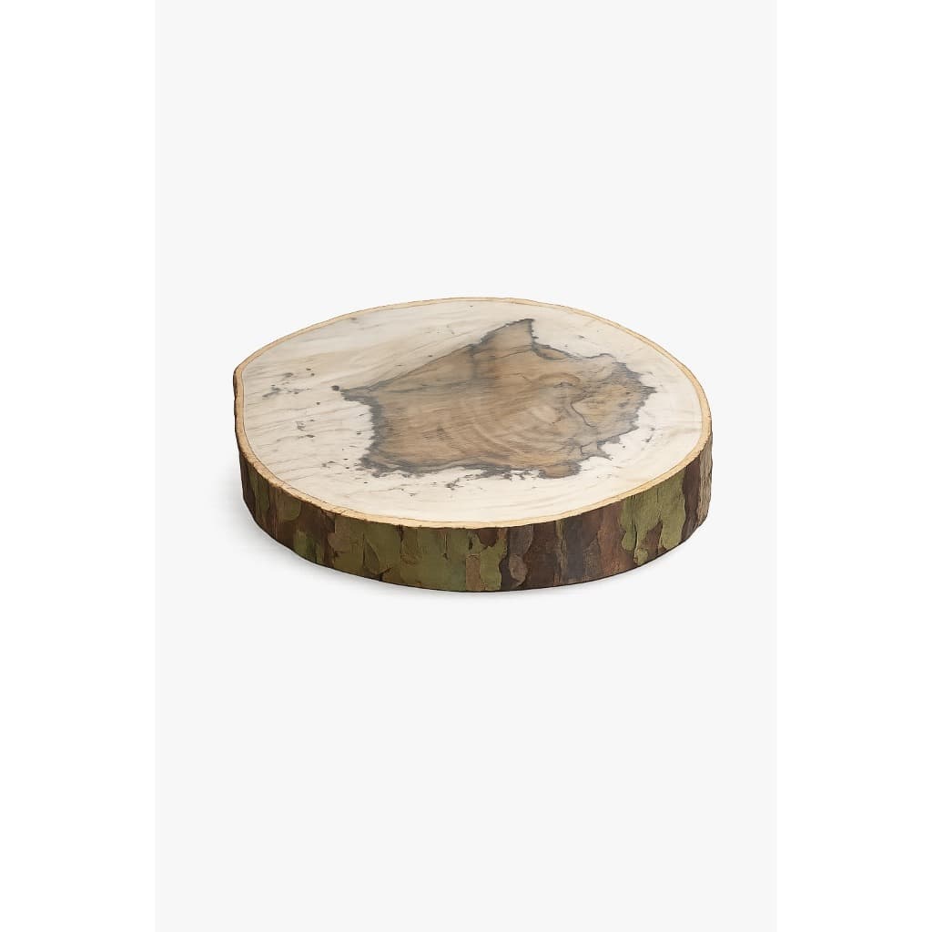 BOLACHA DE MADEIRA RUSTICA DE 30CM ARTESANATO DIY DECORAÇÃO FOTOS TABUA PLANTAS VASOS BRUTA