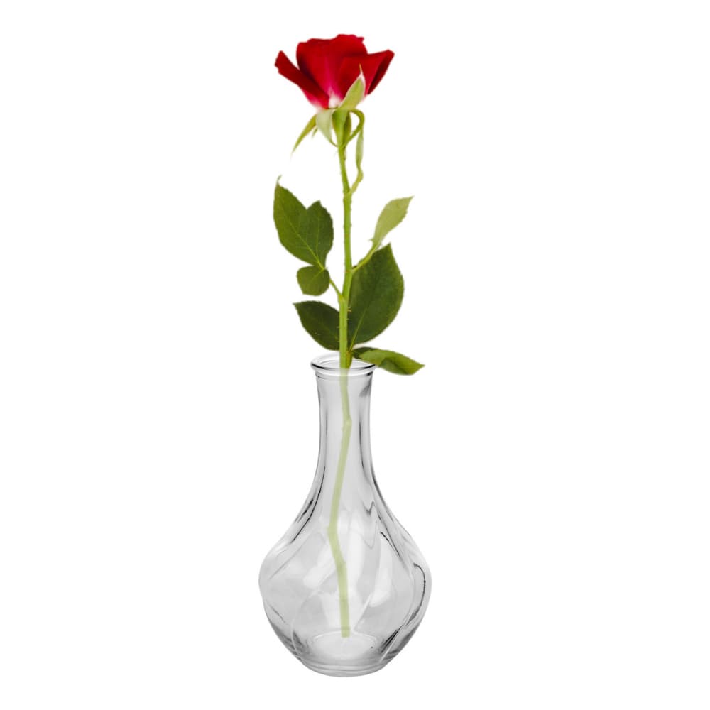 Vaso Decorativo de Vidro Pumpkin Lyor 17cm