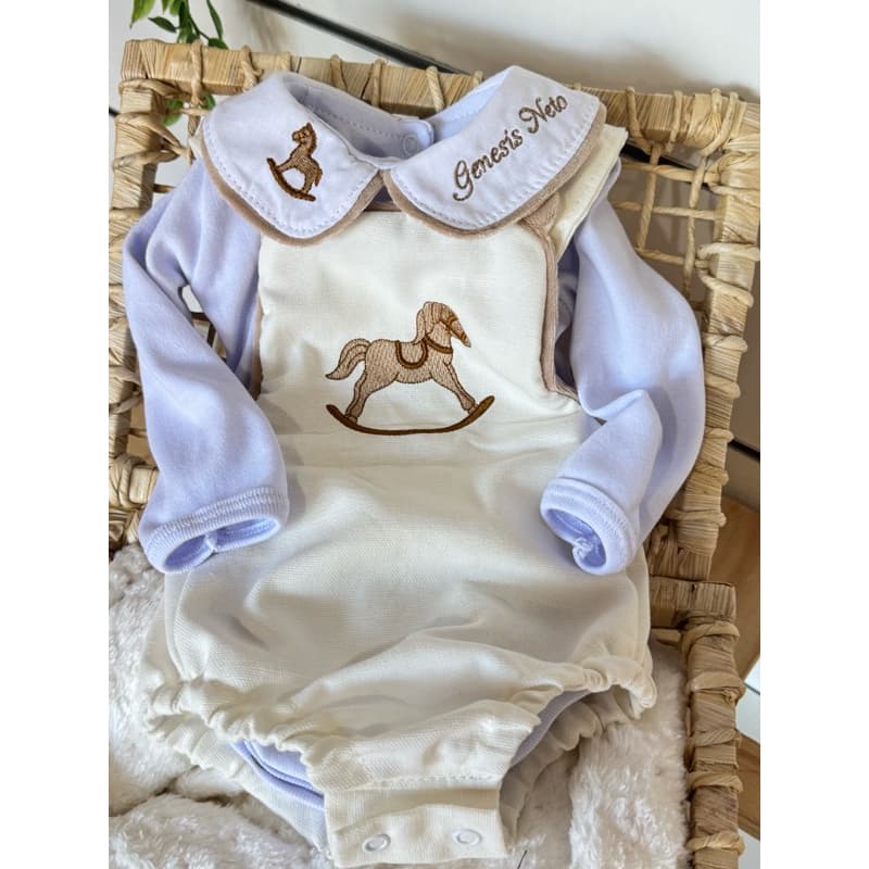 body bebê menino gola bordada,roupa bebê menino,maternidade,recém nascido