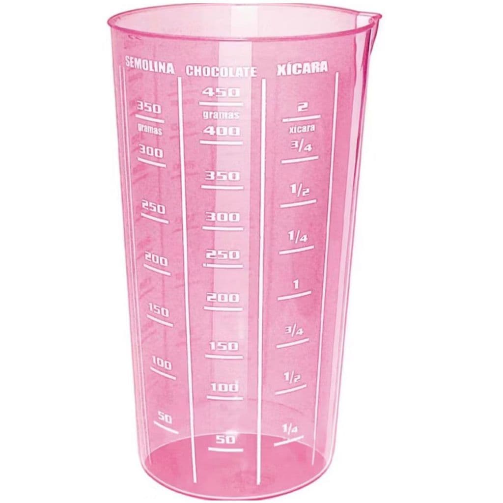 Copo Medidor Multiuso de cozinha 500ml Precisão para Receitas