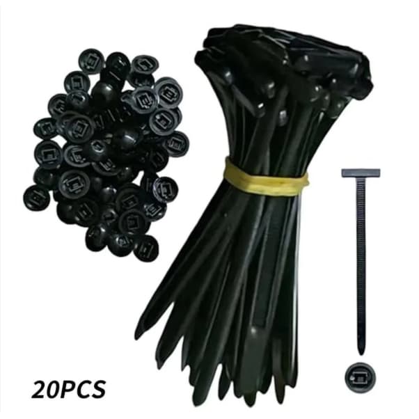 Abraçadeira Nylon Automotiva com Travamento | Kit 25/50/100 | Fixação Rápida para Carros, Cabos e Mangueiras