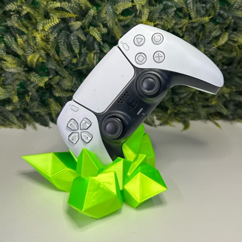 Suporte para Controle PS5 – Cristal Geométrico