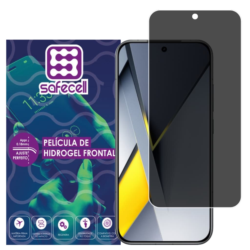 Película Hydrogel Privacidade Para Xiaomi Poco F8 Ultra