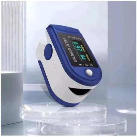 KIT 1/2 Oxímetros de Dedo de Pulso Digital Batimento Cardíaco Monitor de Frequência - / SUS.SHOP