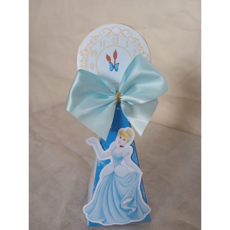 Kit Festa PEGUE E MONTE CINDERELA | Caixinhas Personalizadas | Lembrancinha Infantil