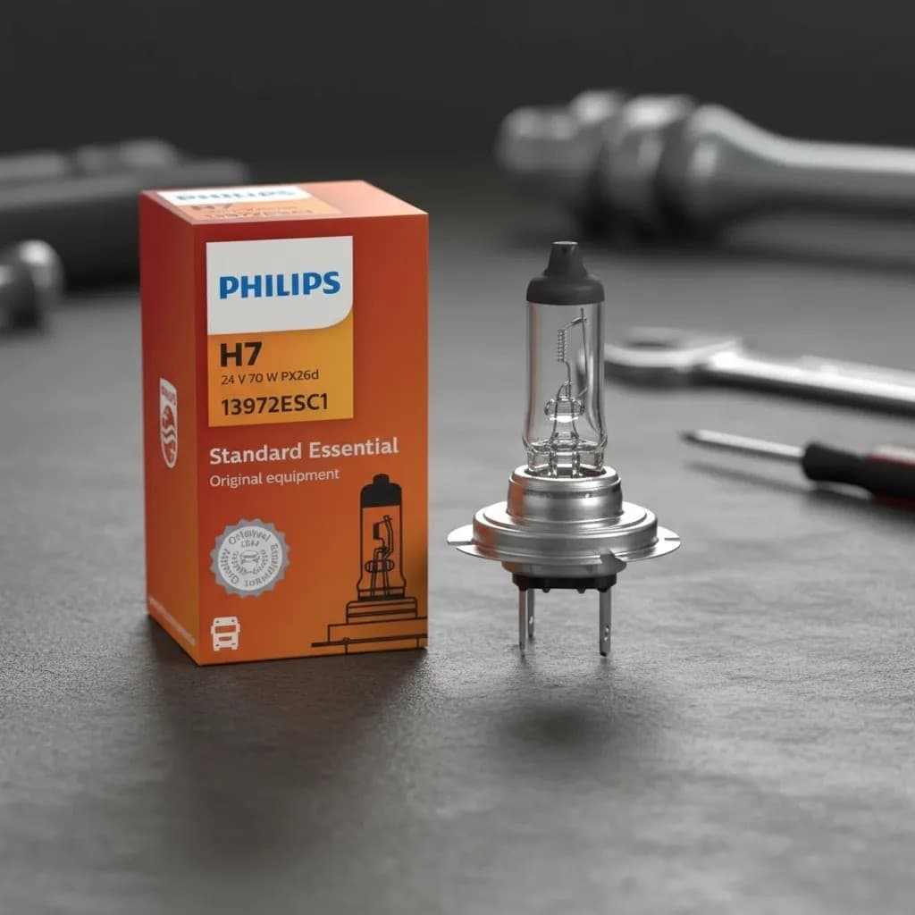 Lâmpadas Philips H7 24v 70w Caminhão Ônibus !!