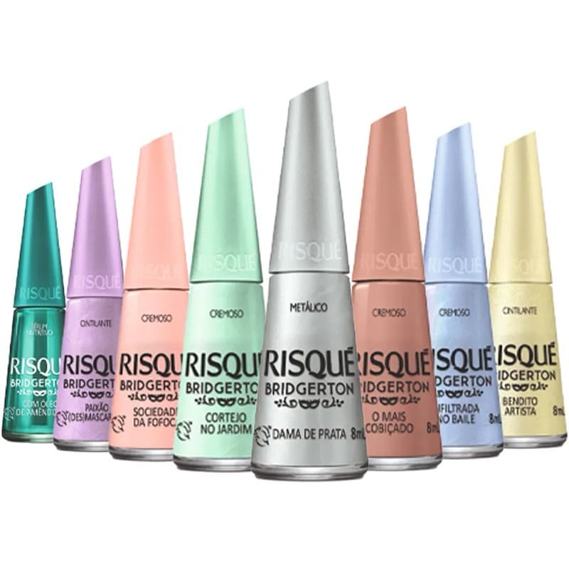 Esmalte Risqué Coleção Nova Bridgerton