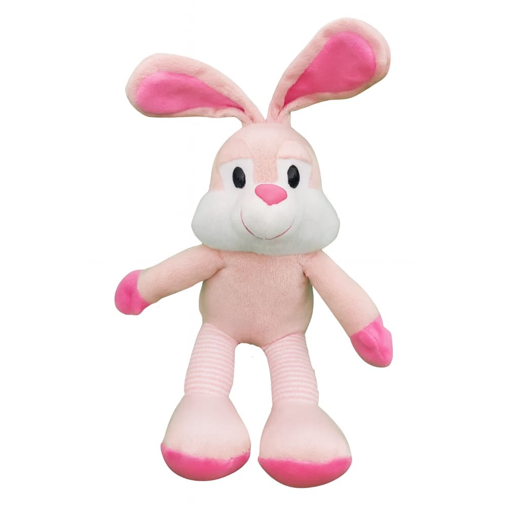 Pelúcia Coelho Coelhinha Páscoa Orelha 28 Cm Cortex