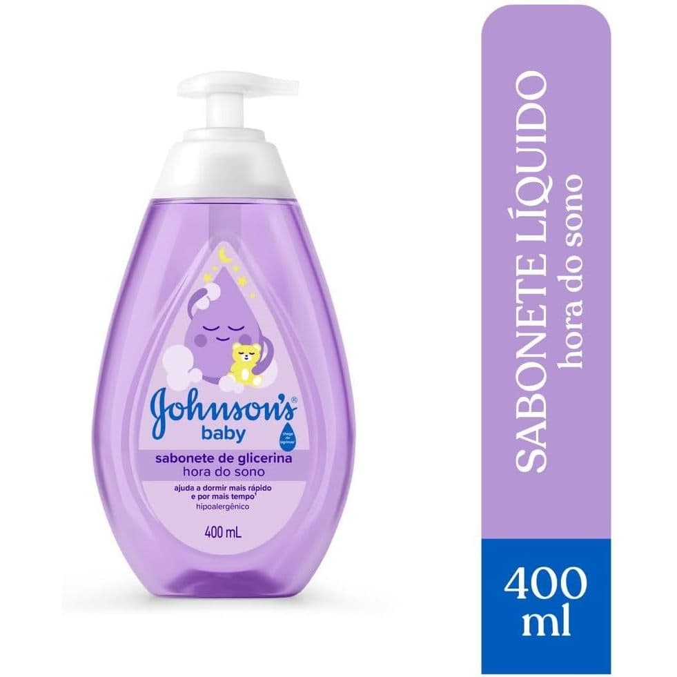 Sabonete Líquido Johnson’s Baby Hora do Sono 400ml – Relaxante com Essência Calmante