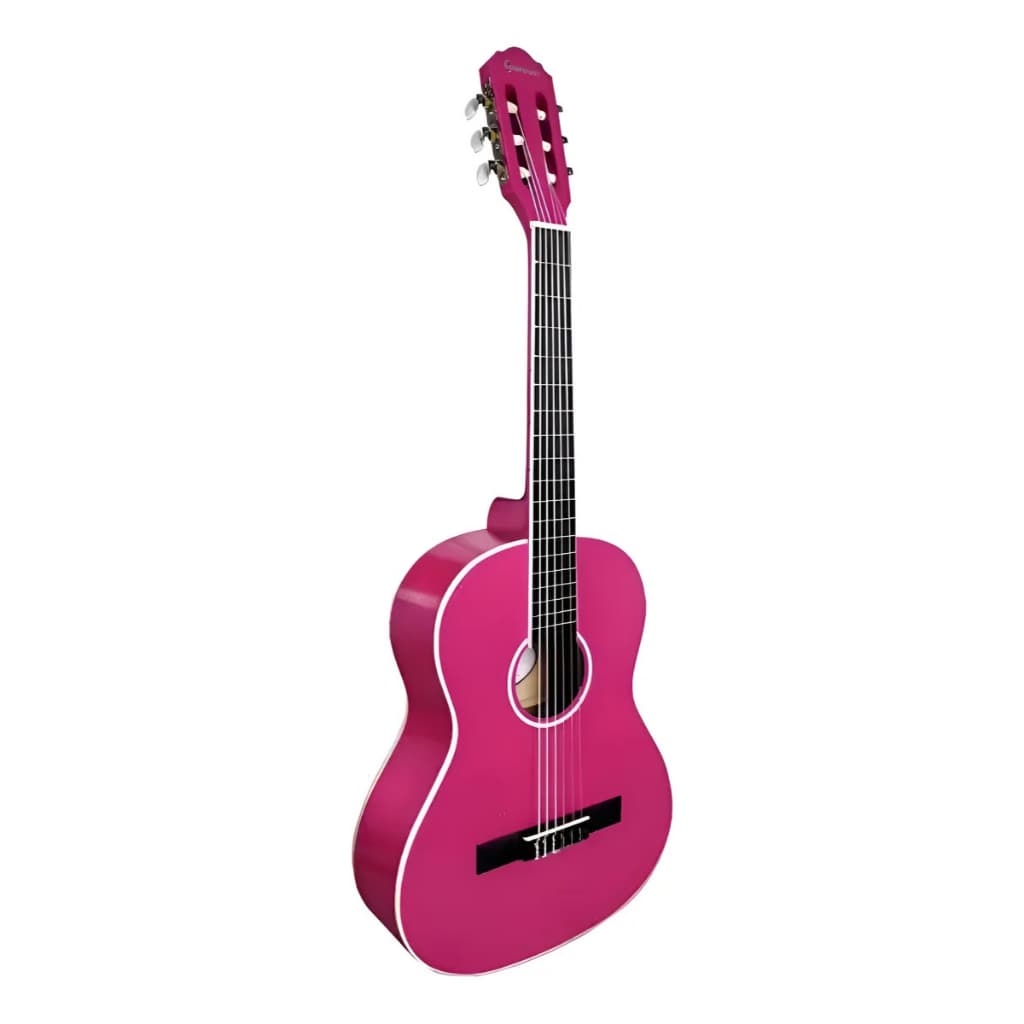 Violão Acústico Nylon Start N6 3/4 Pink Glossy Giannini Rosa