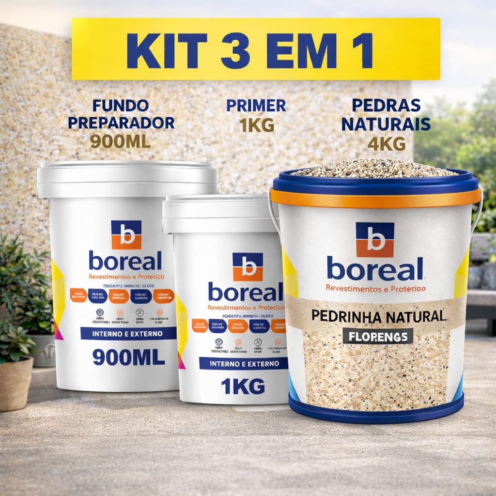 Kit Primer Fundo preparador Pedras naturais Envio Imediato Combo Promocao 1kg 900 ml
