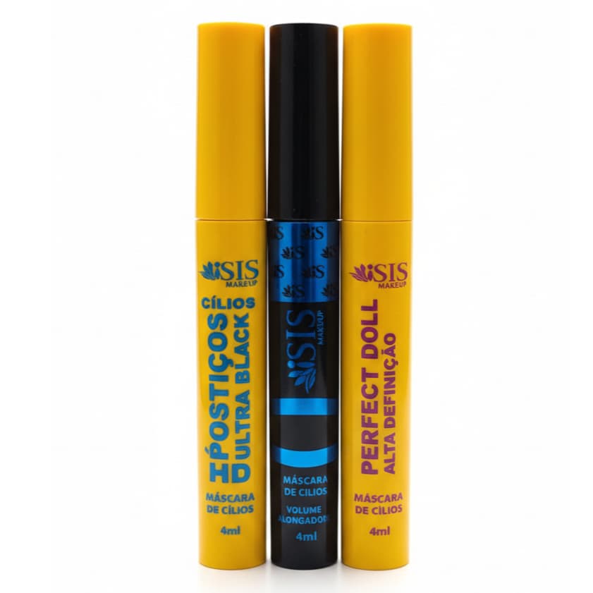 Máscara De Cílios Isis Makeup 4ml Volume Intenso