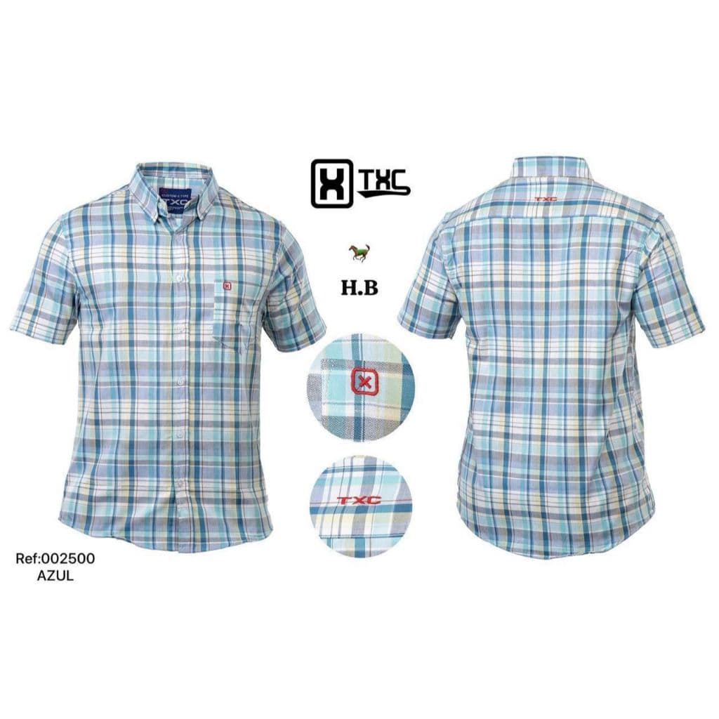 Camisa Country TXC Masculina Estilo Country Peão Boiadeiro Resistente