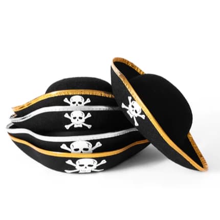 Chapéu De Pirata De Halloween DecoraçãDe Fantasia Cosplay Festa De Aniversário Temática