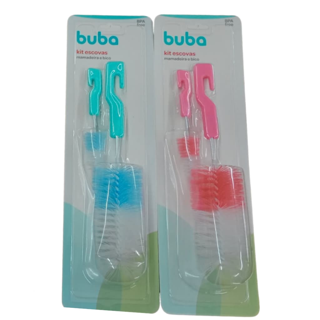 Escovas de Limpeza Para Mamadeiras e Bico - Buba