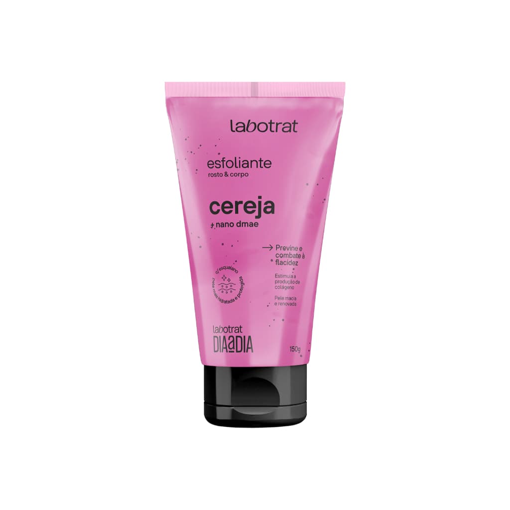 Esfoliante Facial e Corporal Cereja Labotrat Previne E Combate Flacidez