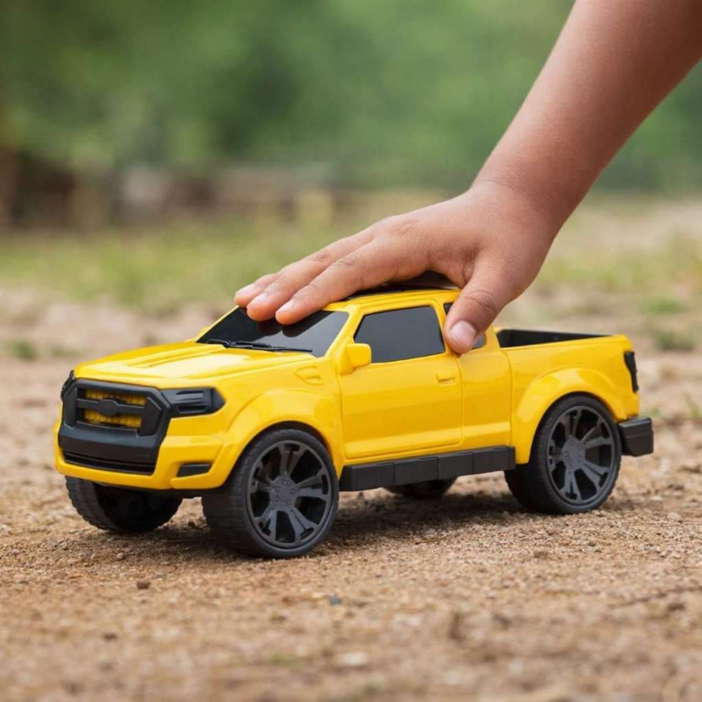 Carrinho Infantil Pick Up Brinquedo Plástico Modelo Caminhonete Brinquedos de Menino