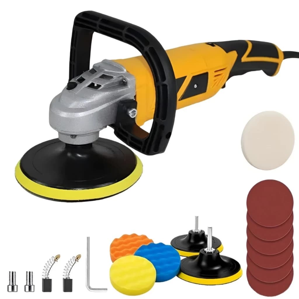 Politriz Lixadeira 7`` Angular Automotiva Profissional 1480W A Melhor do Mercado