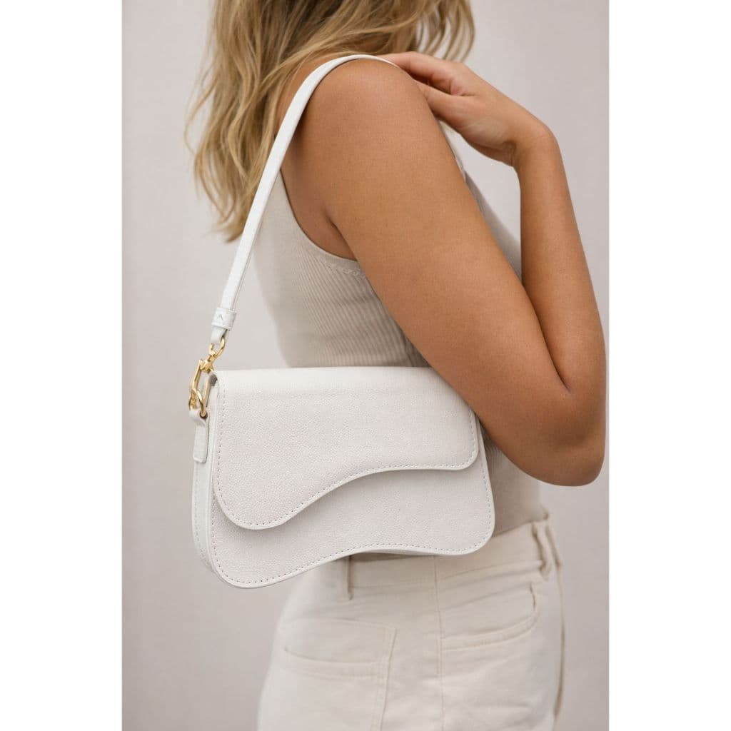 Bolsa Feminina de Ombro Maranello Lisa Casual | AlçaTransversal Reforçada, Presente Ideal