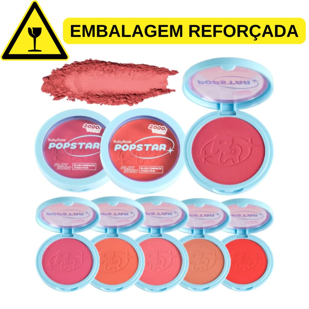 Blush Compacto Playback Popstar - Ruby Rose