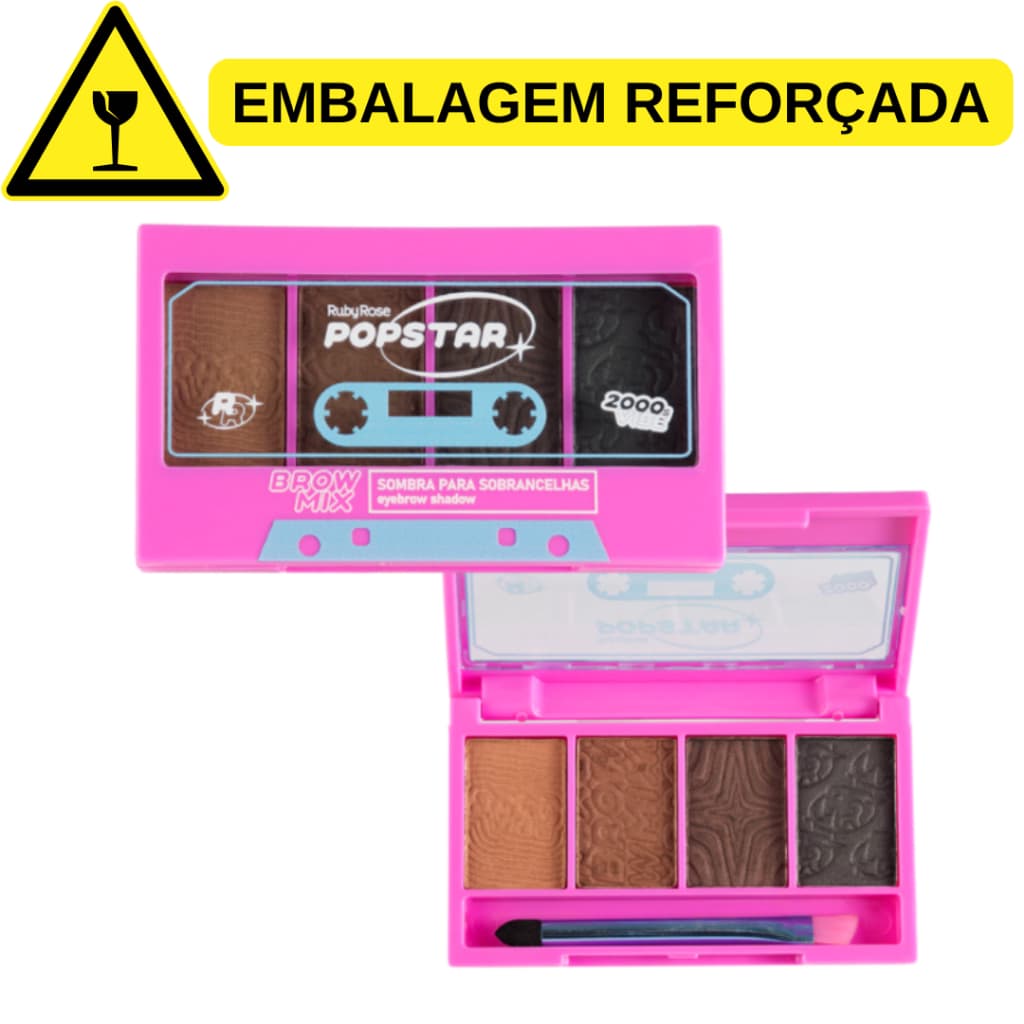 Sombra para Sobrancelhas Brow Mix Popstar - Ruby Rose