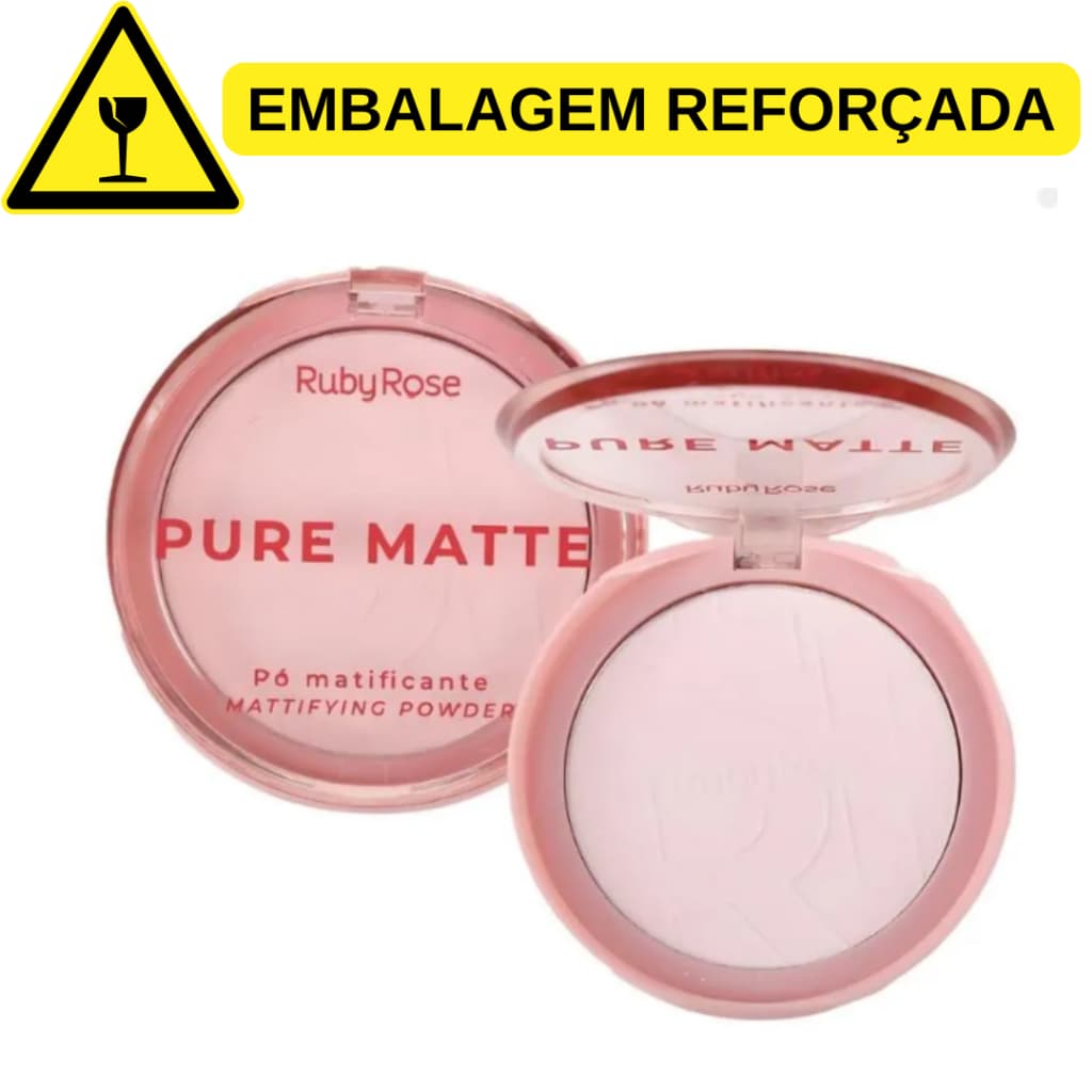 Pó Matificante Translúcido Pure Matte Ruby Rose