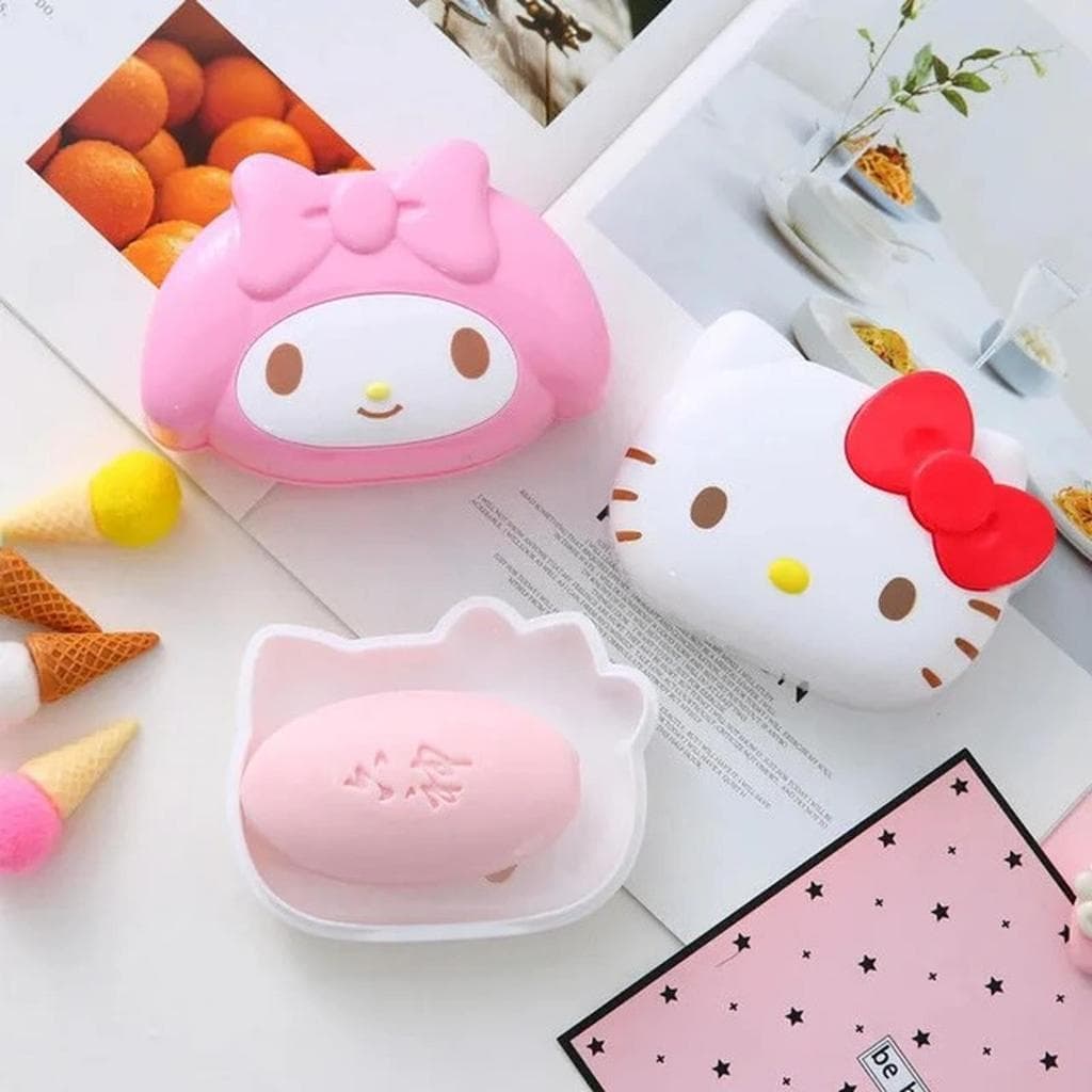 Saboneteira Hello Kitty My Melody Sanrio