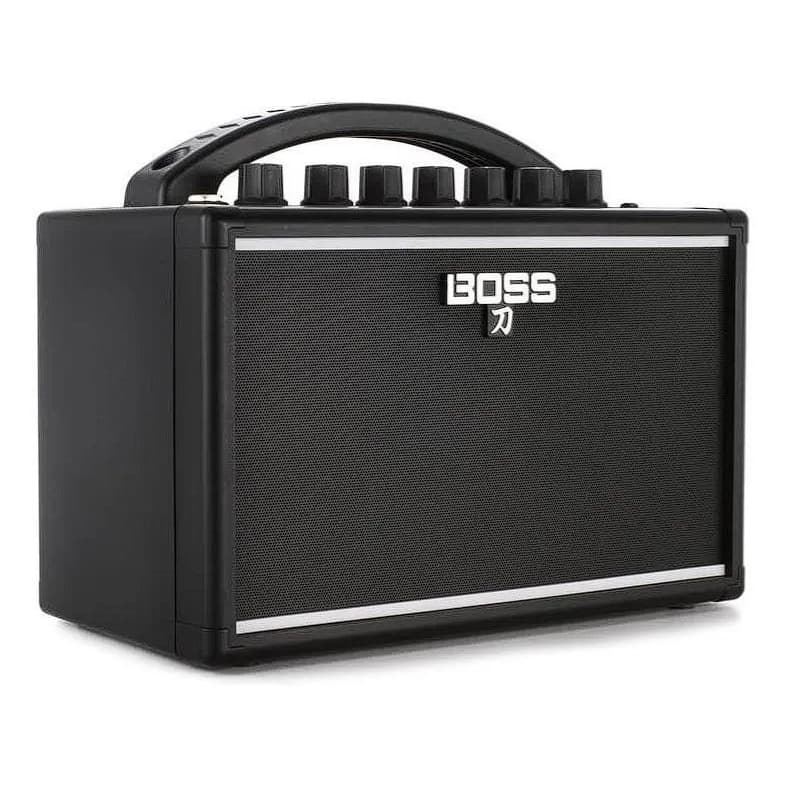 Amplificador Boss Katana Mini Para Guitarra De 7w Com Fonte Preto 127/220v