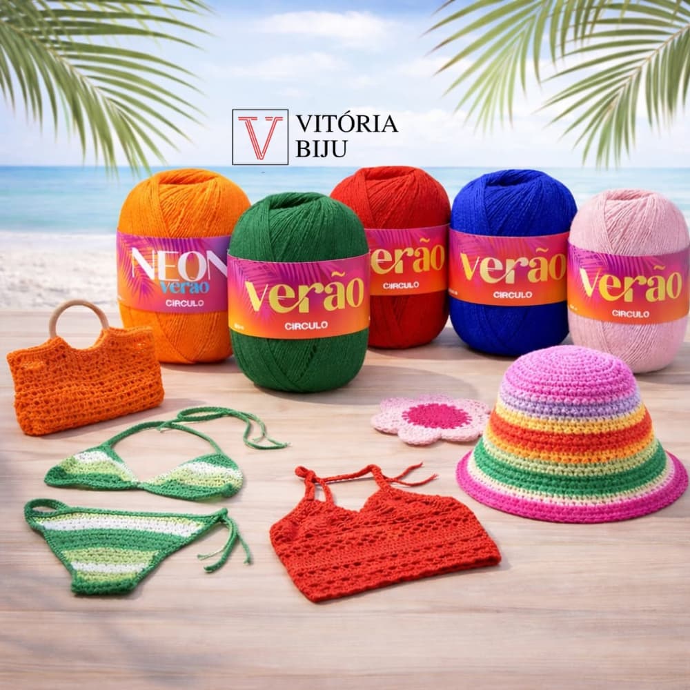 Linha Fio Verão Circulo 150g - 366m Qualidade, leveza e durabilidade!