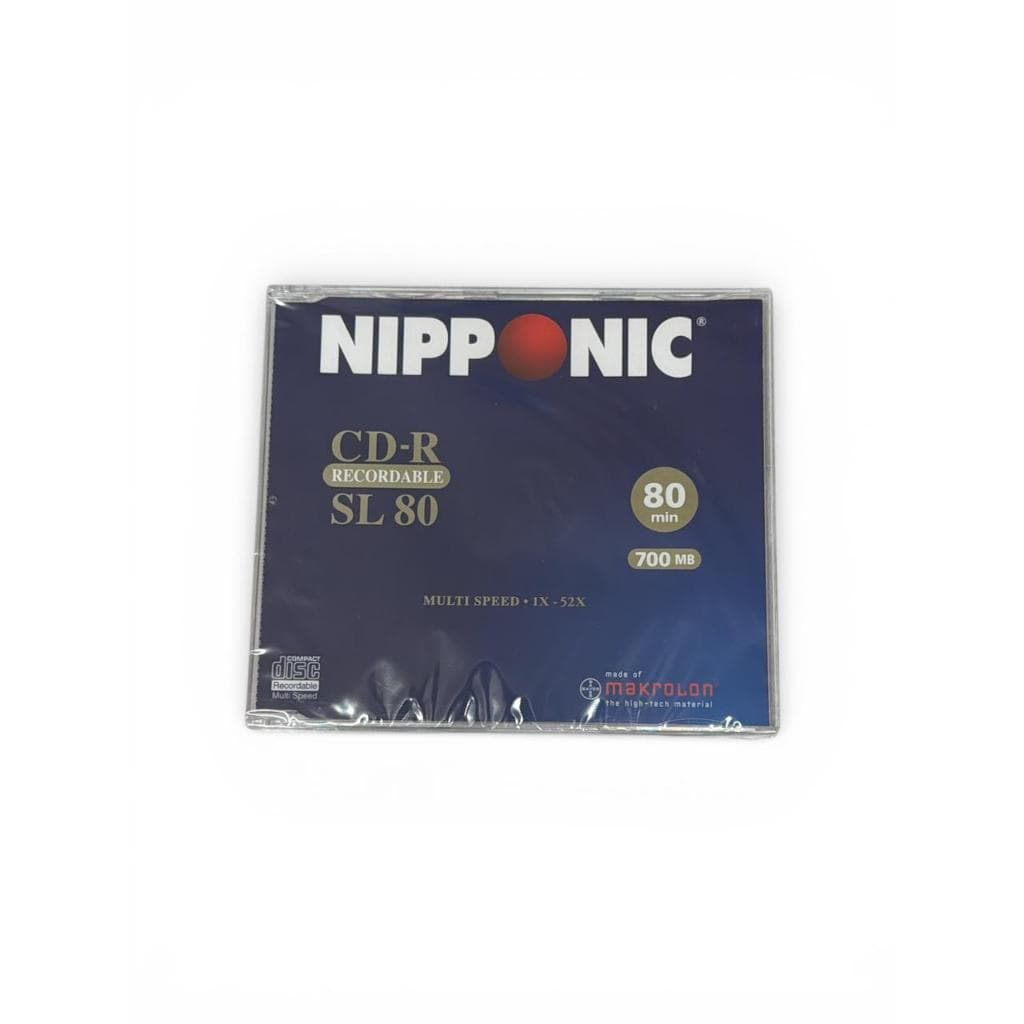 CD-R Virgem Nipponic 700mb 80min 52x