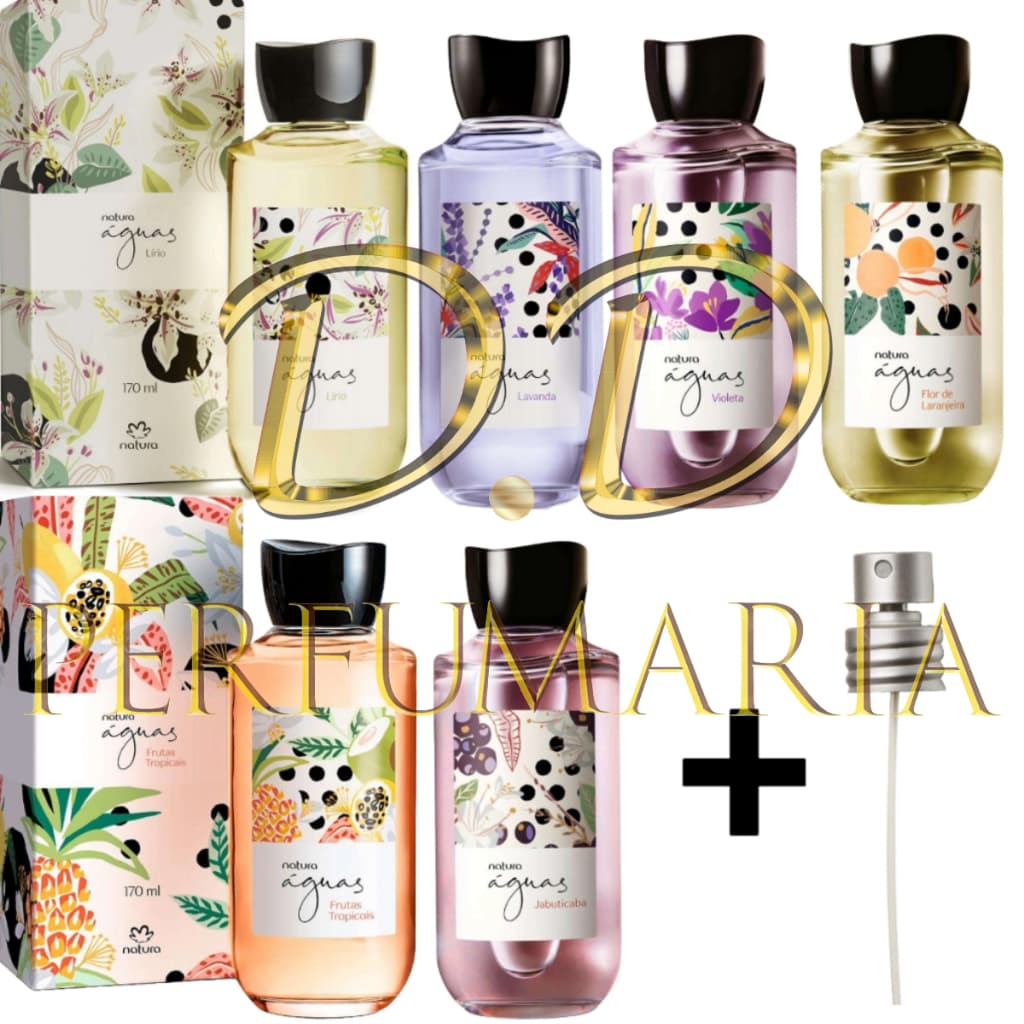 águas colônia 170ml + Válvula spray Natura ORIGINAIS E LACRADOS