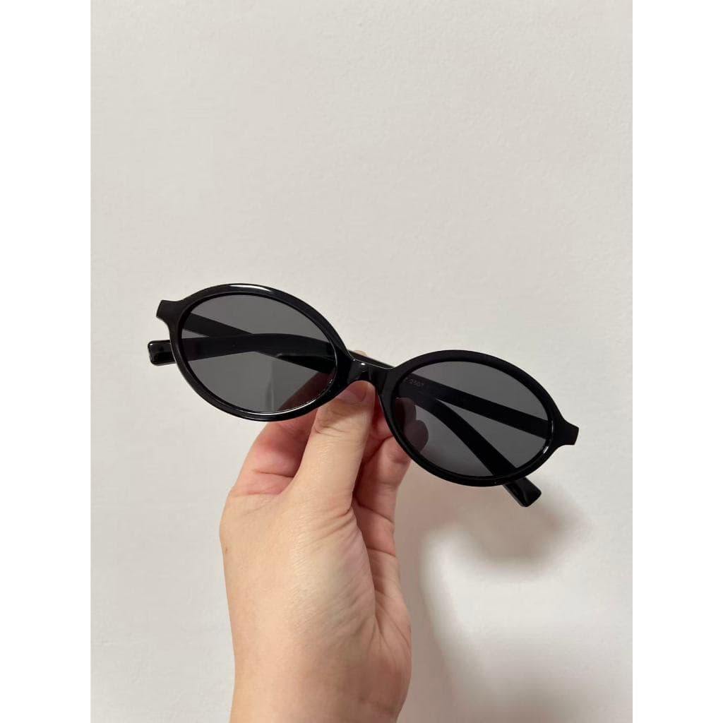 Oculos de sol oval vintage unissex 2507 com capinha