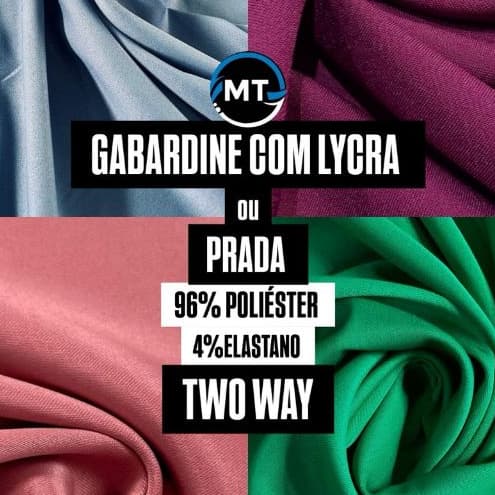3 Metros Tecido  Gabardine Com Elastano x 1,50 Mts Largura