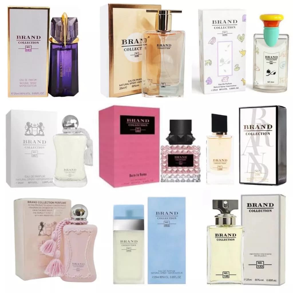 Perfume Brand Collection Miniatura Feminino Unitario 25ML Envio Imediato - Varios Fragrancias