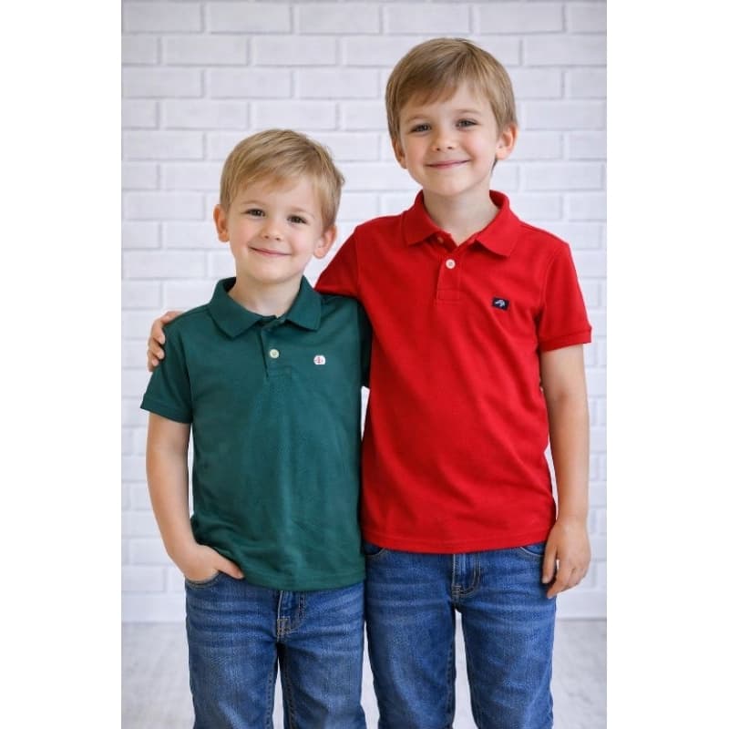 Camisa Infantil Juvenil Menino MODELO Gola Polo