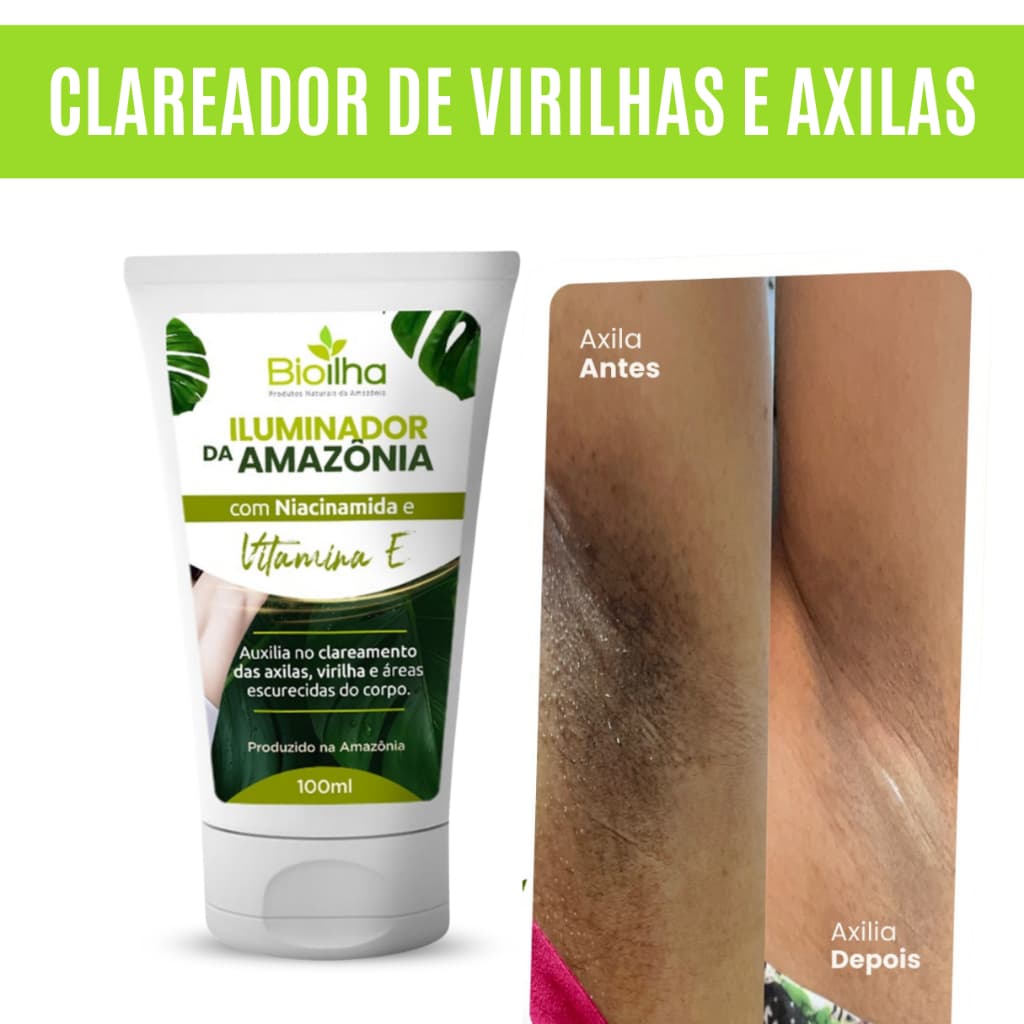 Creme Clareador Virilhas e Axilas
