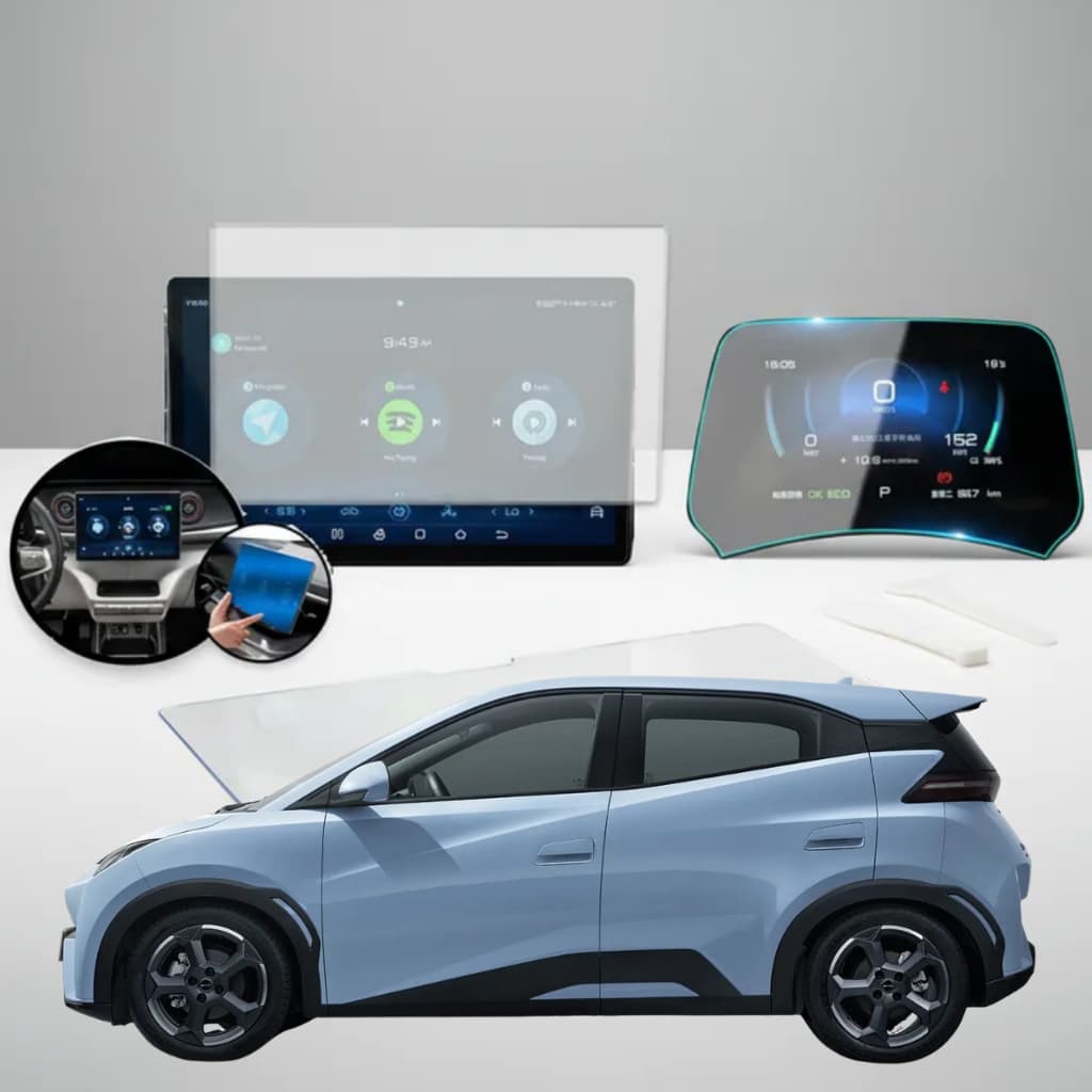 BYD Dolphin Plus / Gs Película Multimídia Velocímetro Kit Completo Hydrogel HD