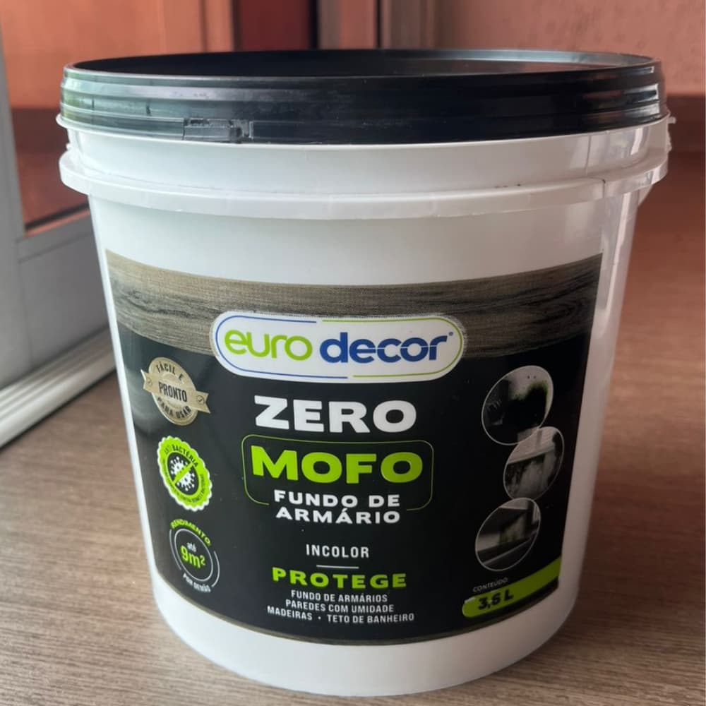 Zero Mofo 3.6kg para Tetos De Banheiros e Paredes C/ Umidade Eurodecor
