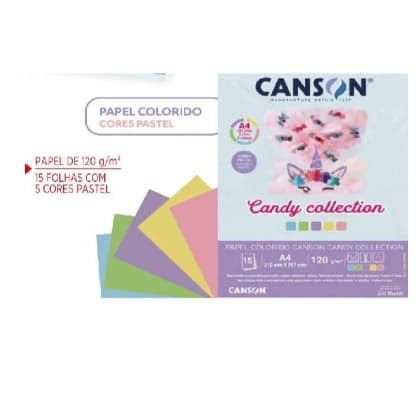 Canson Collection tons pastéis - 5 cores (Pacote)