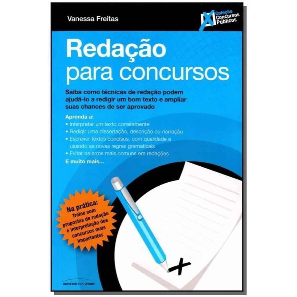 Livro Redação Para Concursos