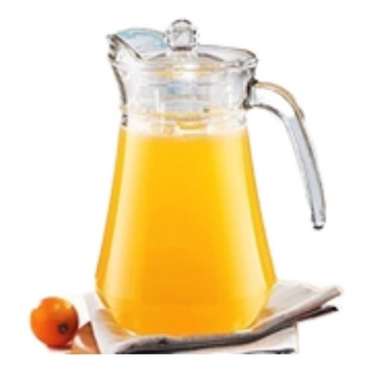 Jarra 1,6L Safira Original Line Vidro Grosso Cristal Sucos Bebidas Drinks