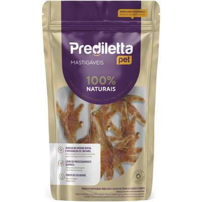 Petisco Mordedor Para Cachorro Natural Pé De Frango 7 Un