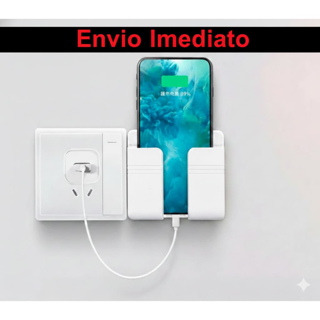 Suporte de Celular de Parede - Kits com 1, 3 ou 5 peças